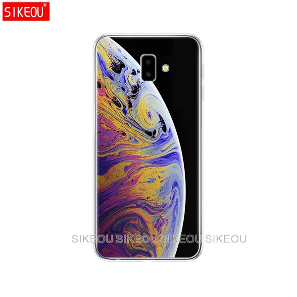 case for samsung galaxy j6 2018 case eu j600 soft Silicon phone back for samsung galaxy j6plus 2018 j6+ j 6 plus j610 case