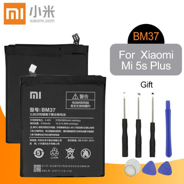 Xiaomi Original Phone Battery BM35 For Xiaomi MI 4C Mi 4 4S MI 5S 5s Plus BM36 BM37 BM38 BM32 Replacement Battery Retail Package