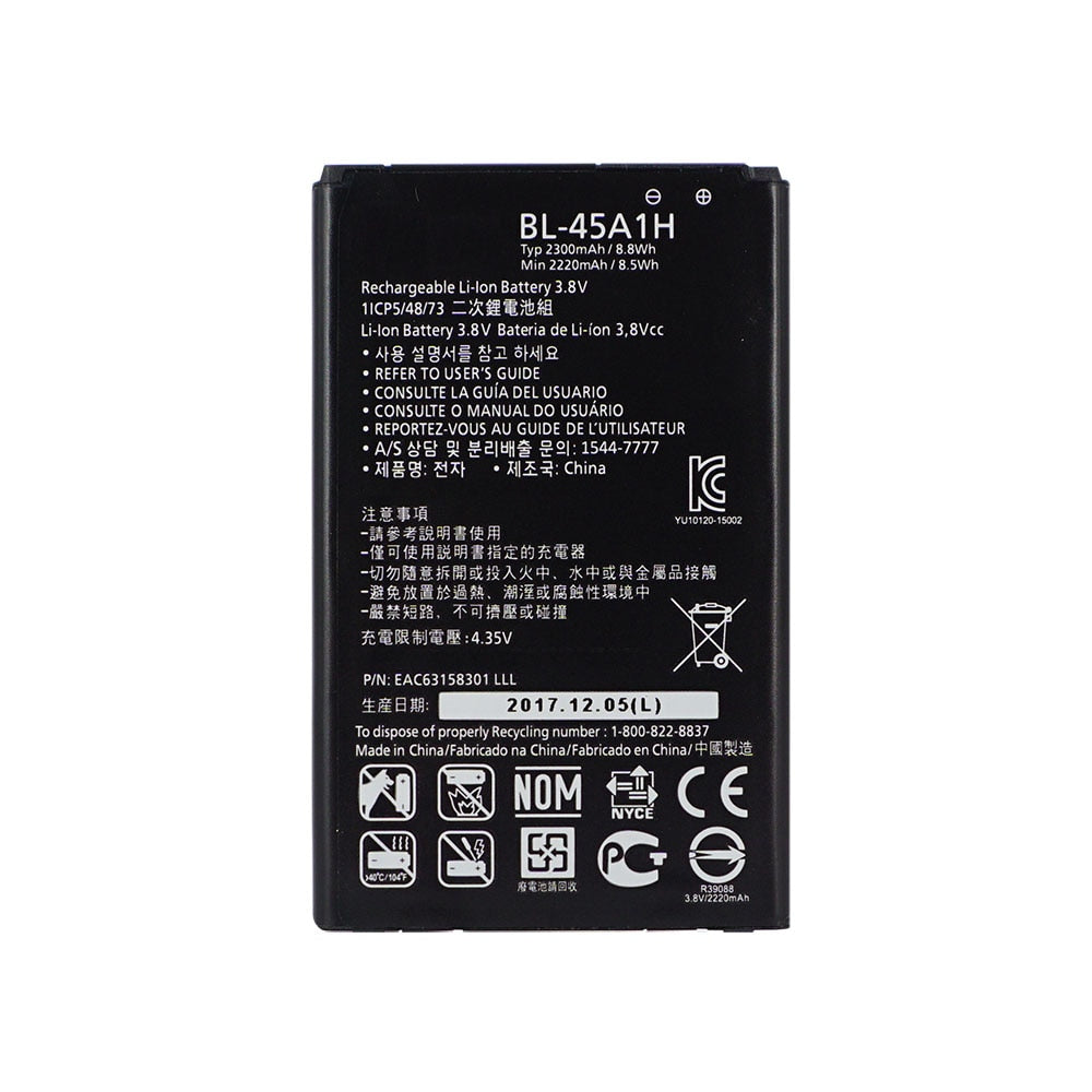 100% Original BL-45A1H Replacement Phone Battery For LG K10 LTE F670L F670K F670S F670 Q10 K420N K10 BL45A1H Capacity 2300mAh