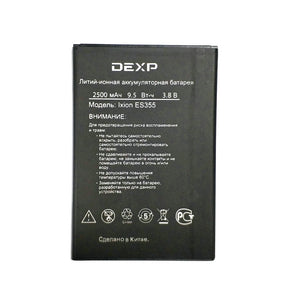 New High Quality 2500mAh ES355 Battery Replacement for DEXP Ixion ES355 Cell Phone