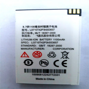 Li3710T42P3h553657 high quality cell phone battery  for ZTE s302  with phone stander for gift