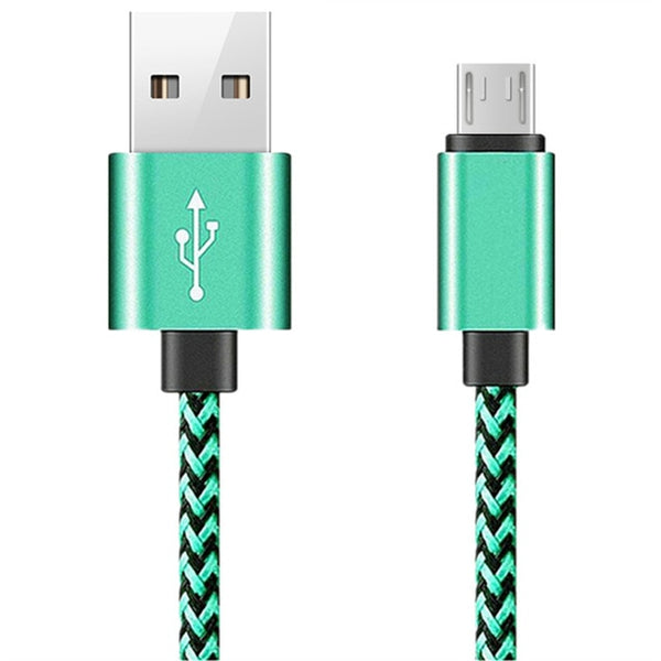 Metal Braided Micro USB Data Sync Charging Cable For Redmi 5 Plus 6A 6 Pro Note 2 3 4 4X 5A Fast Android Phone Charger USB Cable