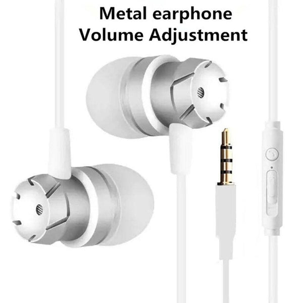 Sport Headsets Bass Wired In Ear Phones Key control Headphone Head phones with Mic Music Earphones for mobile Phone Computer PC