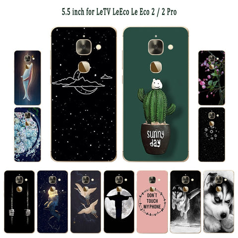 For Leeco Letv Le 2 Le2 Pro Case X527 X620 Cover Soft TPU Silicone Fundas Beans Painted For Leeco Le 2 X527 Phone Cases