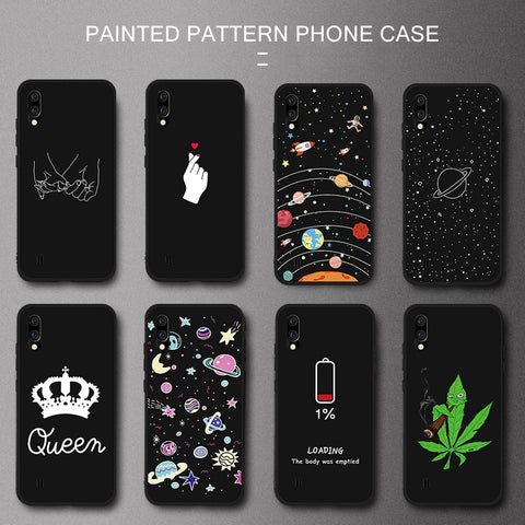 Cute Cartoon Stylish Phone Case For Samsung Galaxy S10 Plus S10e M10 M20 A8S A10 A20 A30 A40 A50 A70 Silicone Back Cover Capas