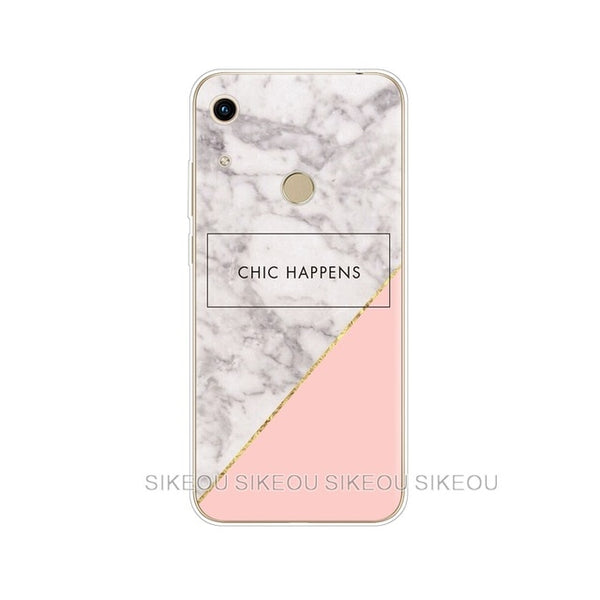 Honor 8A Case For huawei honor 8A Case Silicone TPU Cute Back Cover Phone Case On Huawei Honor 8A JAT-LX1 8 A Honor8A Case Soft