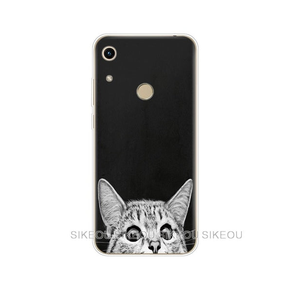 Honor 8A Case For huawei honor 8A Case Silicone TPU Cute Back Cover Phone Case On Huawei Honor 8A JAT-LX1 8 A Honor8A Case Soft