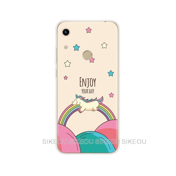 Honor 8A Case For huawei honor 8A Case Silicone TPU Cute Back Cover Phone Case On Huawei Honor 8A JAT-LX1 8 A Honor8A Case Soft