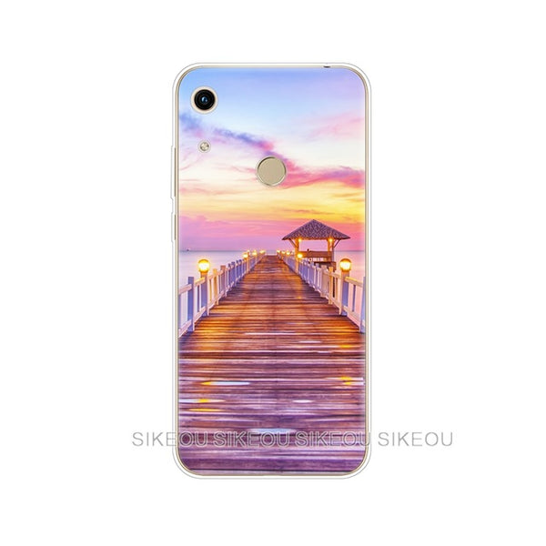 Honor 8A Case For huawei honor 8A Case Silicone TPU Cute Back Cover Phone Case On Huawei Honor 8A JAT-LX1 8 A Honor8A Case Soft