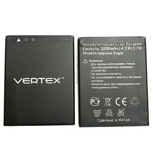 IN Stock NEW 2500mAh High Quality Battery For  Vertex Impress eagle Smartphone With Tracking Number