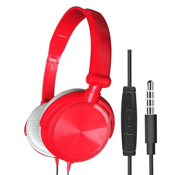 Stereo Bass Headphones For Sony With Microphone Noise Cancelling Headsets Bass Sound HiFi Music Earphone For iPhone Xiaomi PC
