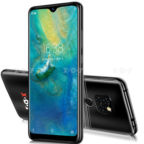 Xgody Smartphone Quad Core Android 9.0 3500mAh Cellphone 2GB+16GB 6.26 inch 19:9 Screen Dual Camera 4G Mobile Phone Mate 20